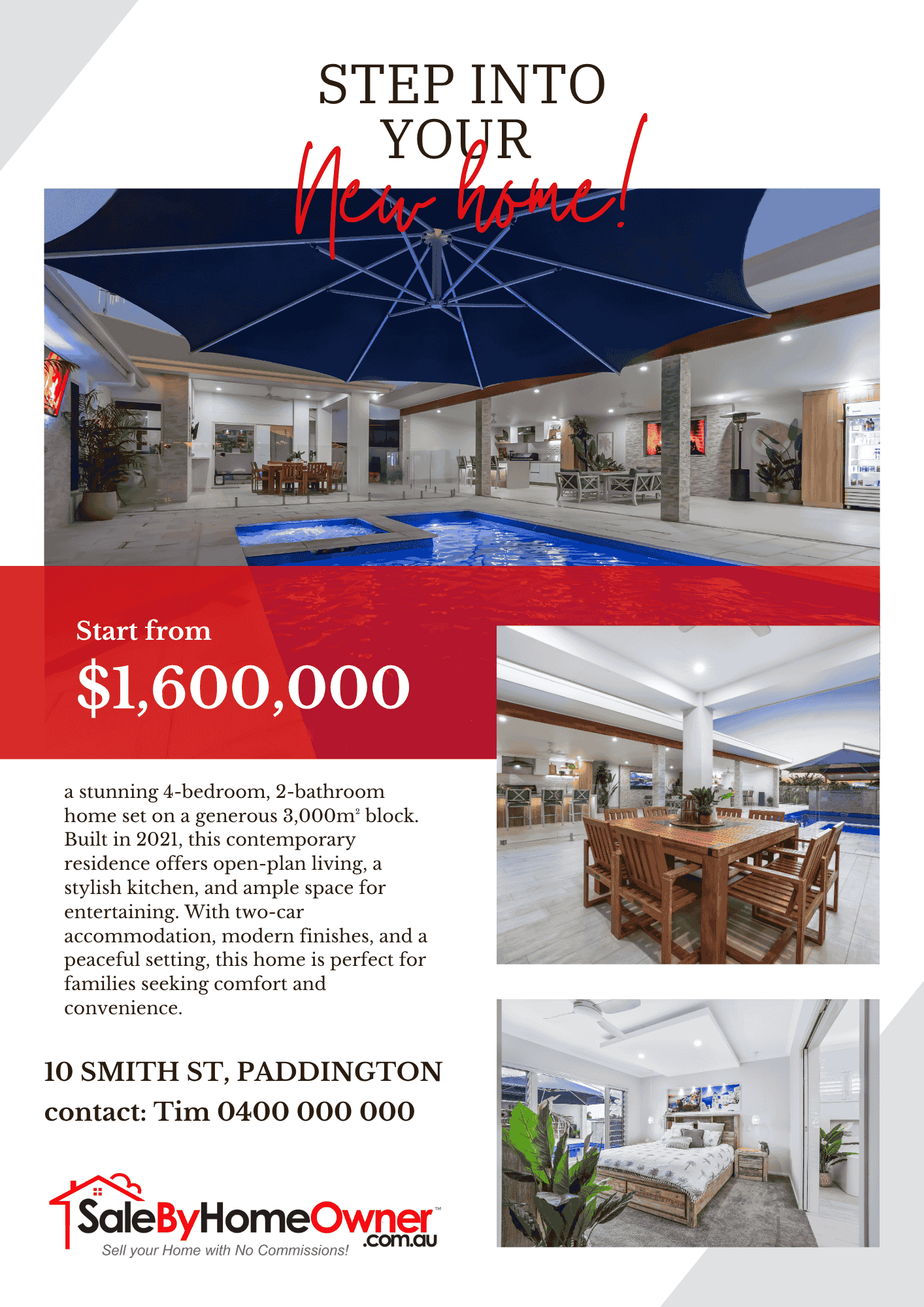 Brown Modern Real Estate Flyer