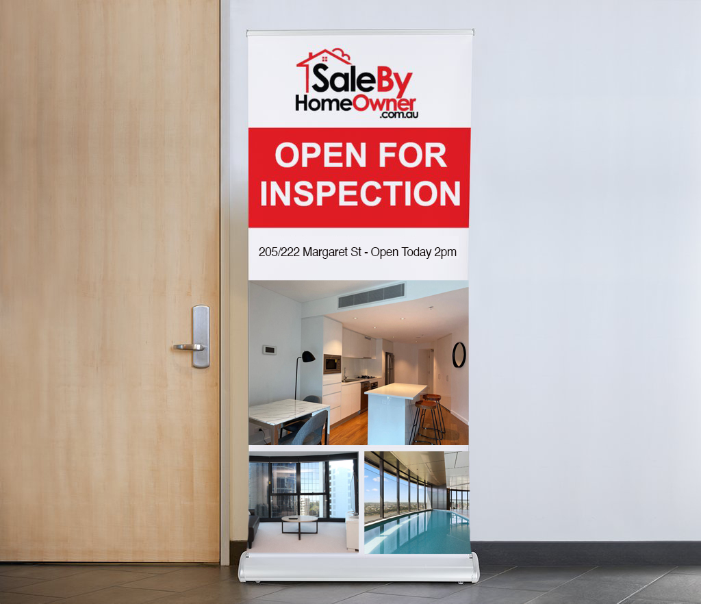 custom open for inspection sign